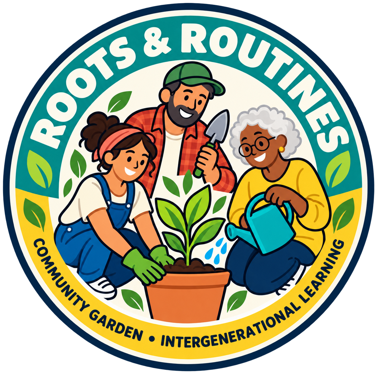 Roots & Routines – Community Garden & Intergenerational Learning